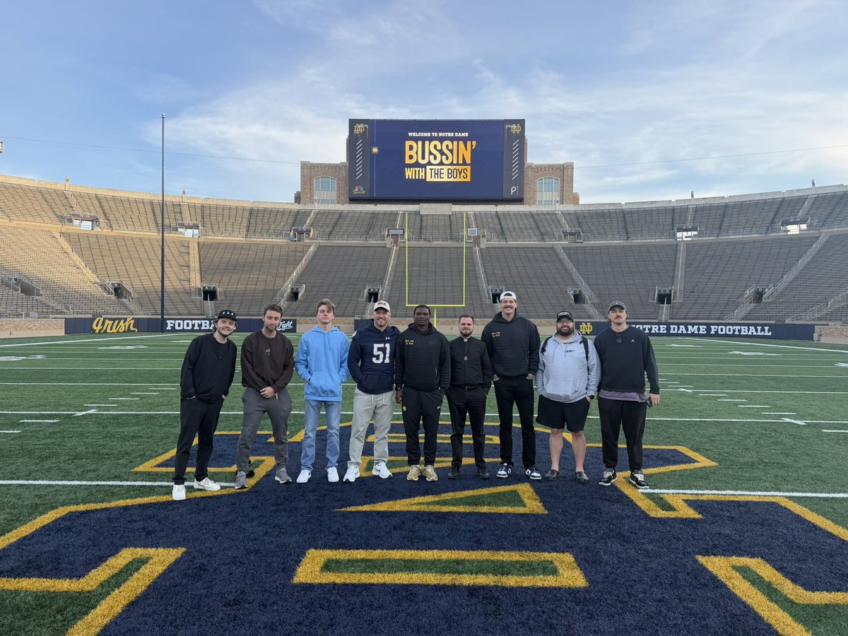 Notre Dame Football tweet media