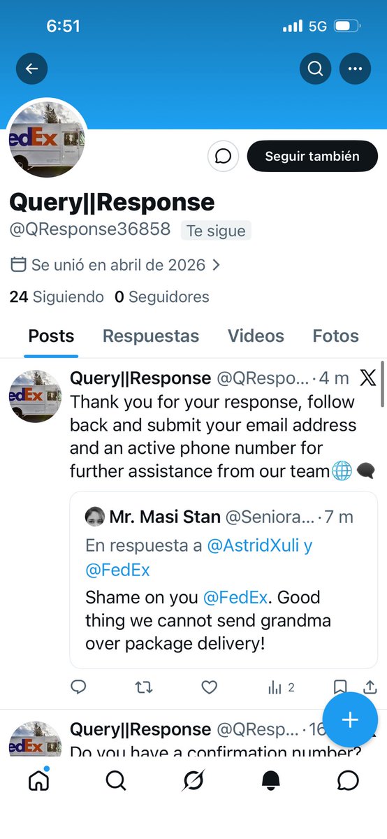 SenioradeChoi's tweet photo. @AstridXuli @FedEx Btw @FedEx I believe someone is trying to use your name https://t.co/RXMWI0DfcR