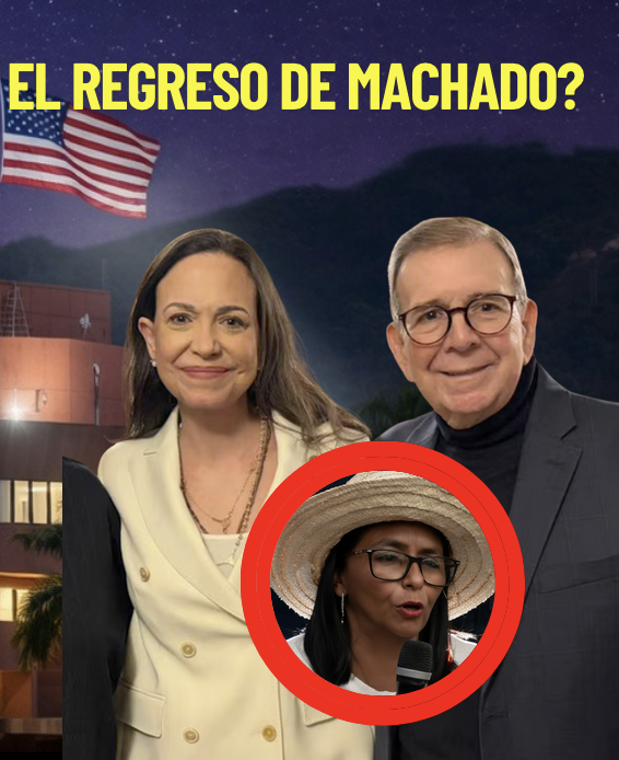 Delcy Rodriguez podria, y habria sido aconsejada por EEUU, sino mañana, muy pronto, decir que Maria Corina Machado no tiene cargos ni Edmundo Gonzalez y que ellos como otros pueden ser bienvenidos a Venezuela, de hehco puede decir que es bienvenida!. Eso lo diria para poder bajar