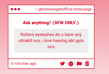 Local Ghost Wrangler (anya!) (V1 HEADCANNONER) tweet media