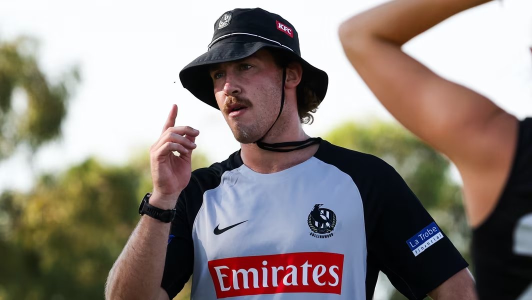 Angus Anderson debut for Collingwood.. Anderson recorded 30 disposals ...