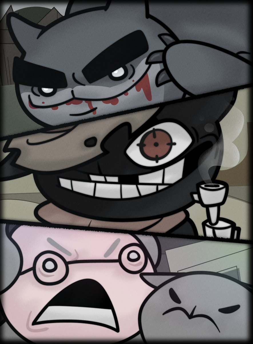 icarocom1o's tweet image. THE BIG THREE 

@edmundmcmillen @TheMaestroTeam
#merchgenicscontest #mewgenics