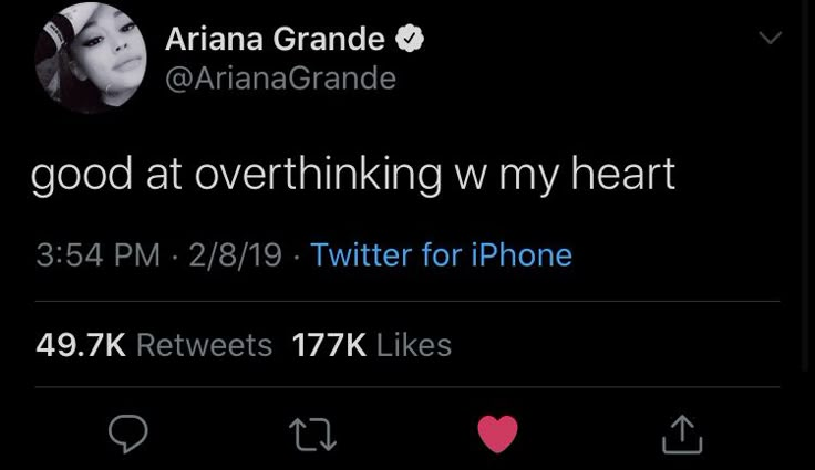 Ariana Grande tweets ♡ tweet media