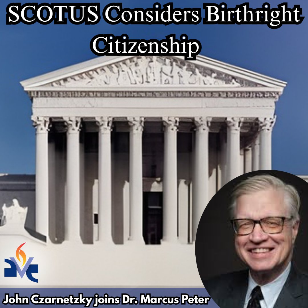AveAfternoon's tweet image. The Supreme Court recently heard oral arguments over President Trump’s executive order that attempts to end automatic birthright citizenship. Dean @JMCzarnet of @AveMariaLaw gives us his analysis.

#SupremeCourt #SCOTUS #Birthright #Citizenship #immigration
