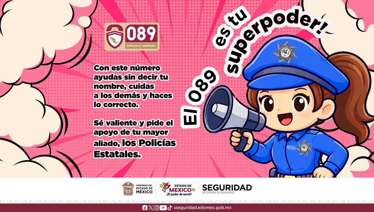 Secretaría de Seguridad del Estado de México tweet media