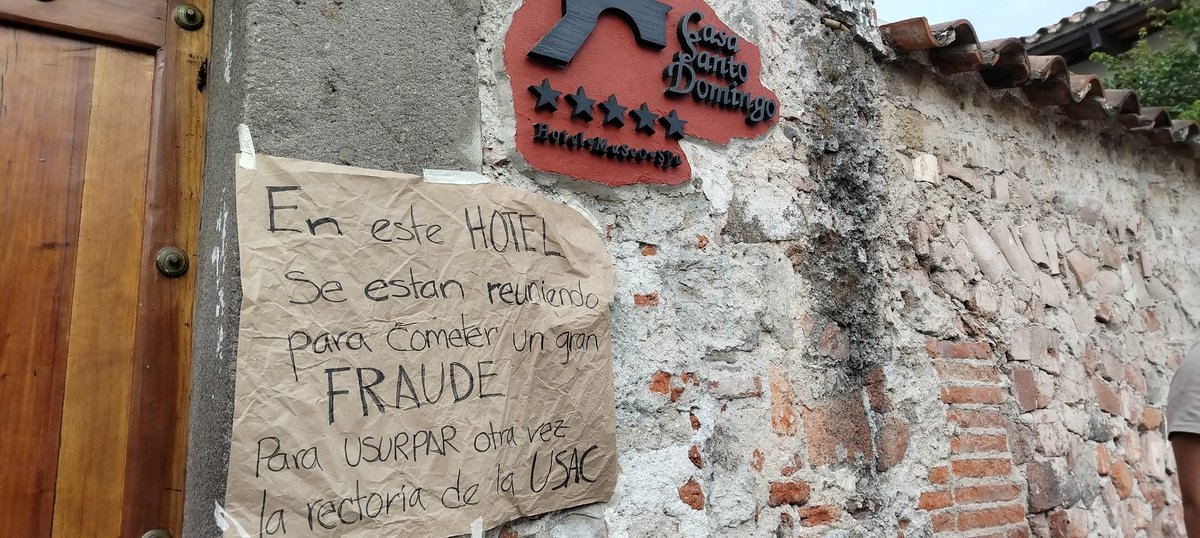 Esta tarde en La Antigua Guatemala...