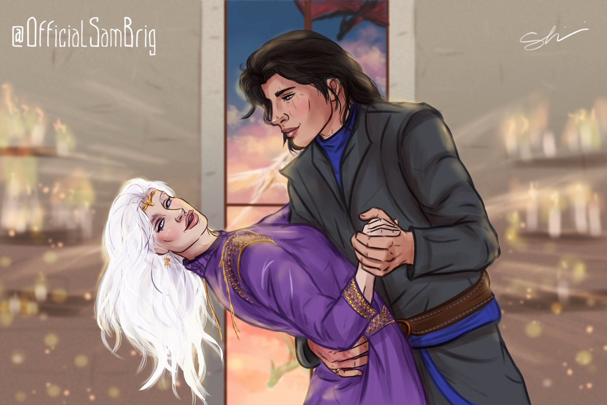 OfficialSamBrig's tweet image. and when the Long Night was ended they danced until dawn 🌅
#snowstorm #ASOIAF