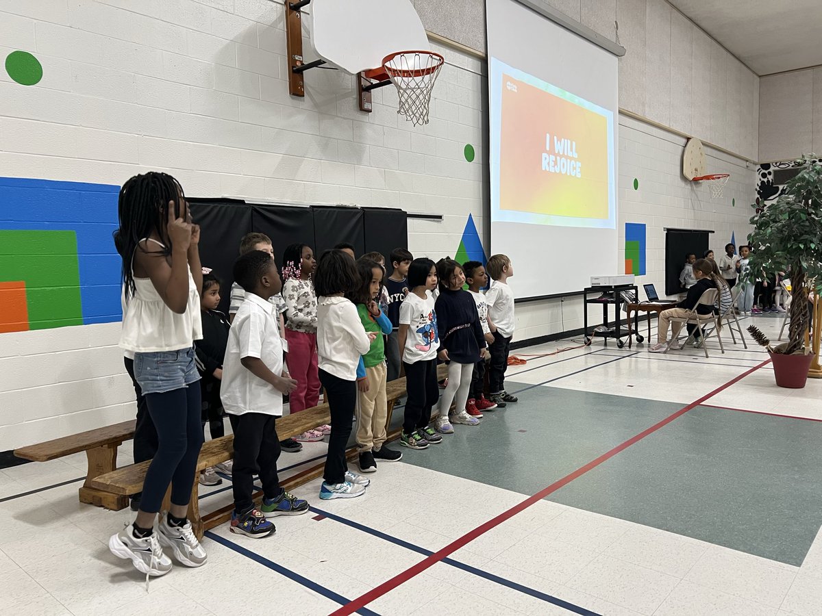 CorpusOCSB's tweet photo. Lovely Easter liturgy by Ms. Limbardi and Ns. Day’s classes. Jesus is risen in our hearts and souls. Keep spreading the good news, friends! #ocsb #ocsbRE #CorpusProud https://t.co/xscxVsgndv