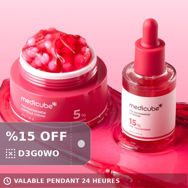 mapetitecoree's tweet photo. Notre produit du jour est MEDICUBE TXA Trace Toning Serum 30ml ✨💗
Découvrez-le sur Ma Petite Corée à partir de 44.90 €.
Bon shopping 🙈 https://t.co/Ok9jL8ZGJf

#BeautéCoréenne #KbeautyAddict #RoutineBeauté #SoinsDuVisage #ProduitDeLaJour #Skincare #MaPetiteCorée #Cosmétiques https://t.co/7lqyreX3gy
