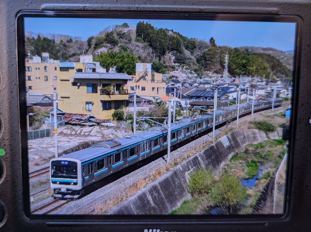 371M_for_Choshi's tweet photo. 回540М　悲しきかな。こういう時に幕車が来る https://t.co/w2GFq7wep2