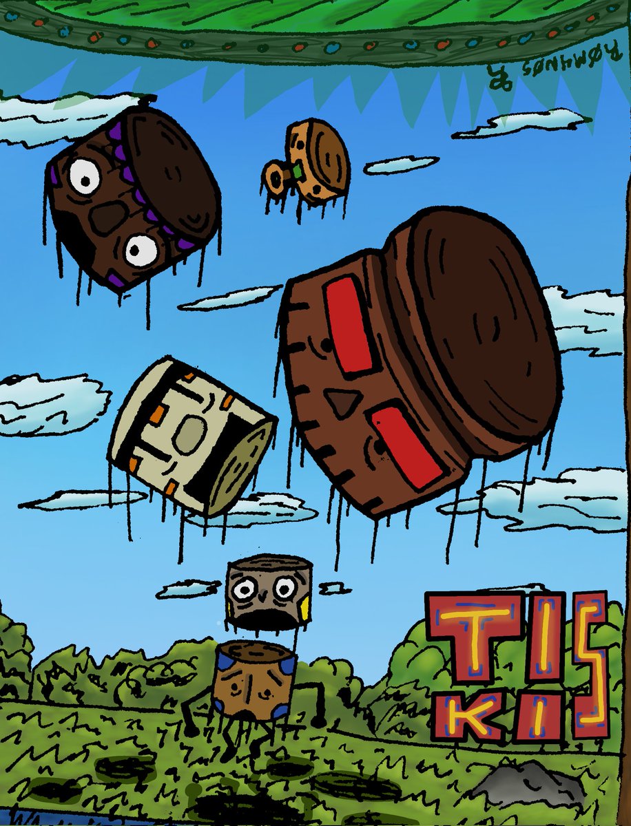 Romanos_18's tweet image. La portada de un videojuego que no existe. Este es un dibujo que hice y lo digitalicé para pintarlo.
¿Que opinan? :D
#artㅤㅤㅤ #videogame #randomthings  #ilustración