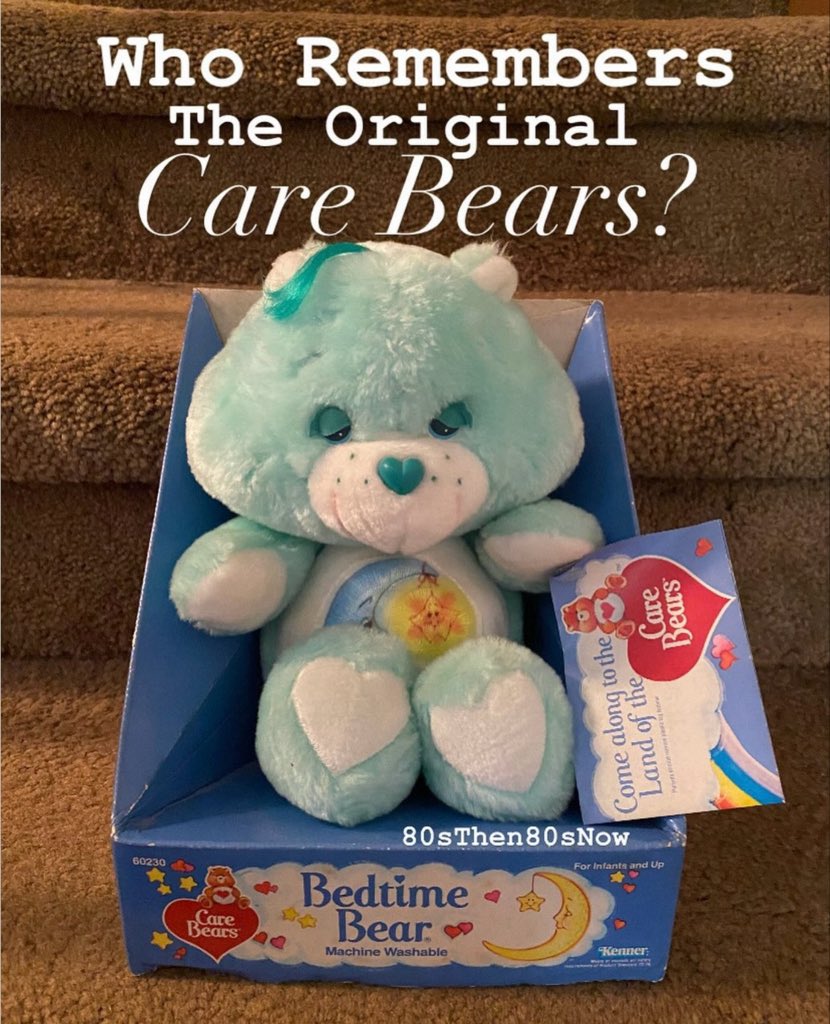 80sThen80sNow's tweet image. Here’s to the Good Ol Days! 

#carebears #1980s #80s