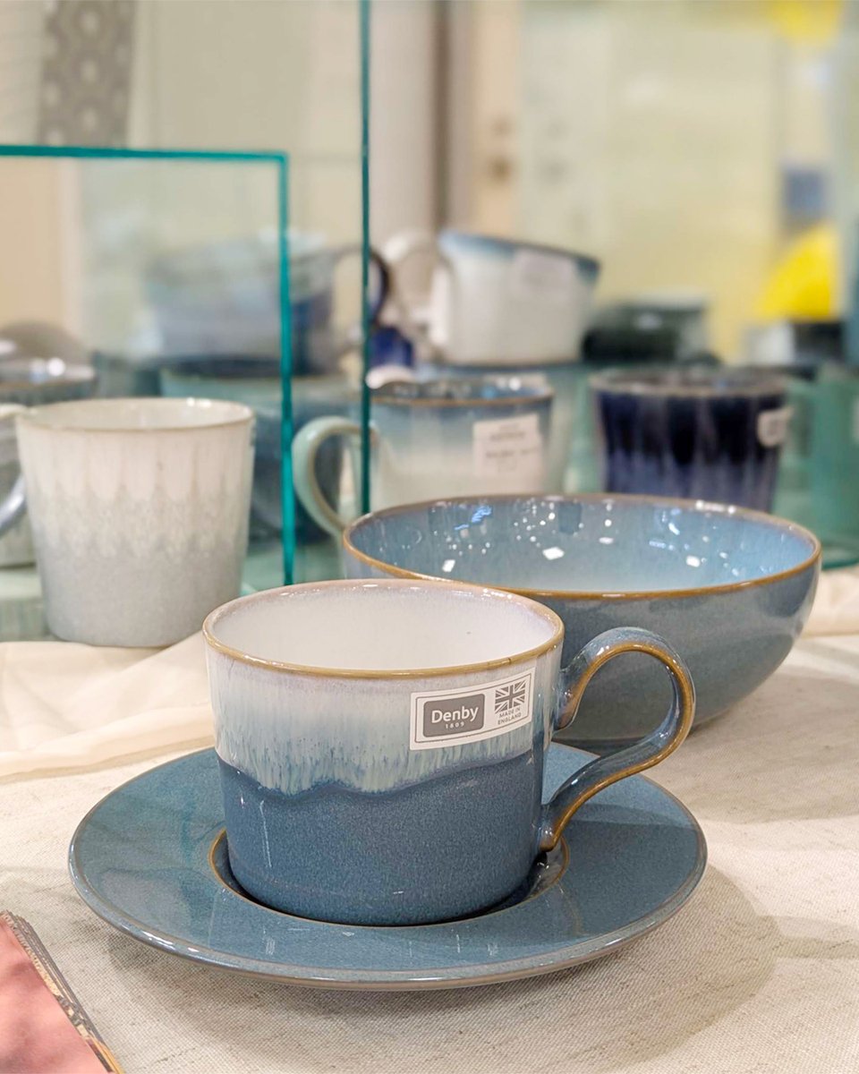 DenbyPotteryJP's tweet image. 神戸阪急 英国フェアがはじまりました！

アジュールのカップ＆ソーサーをはじめ、
人気のマグカップなどをご用意しております。
ぜひお立ち寄りください。

4/8(水)〜14(火)
神戸阪急 本館9階 催場
antro.tasman-inter.net/?eid=592
#denby #デンビー