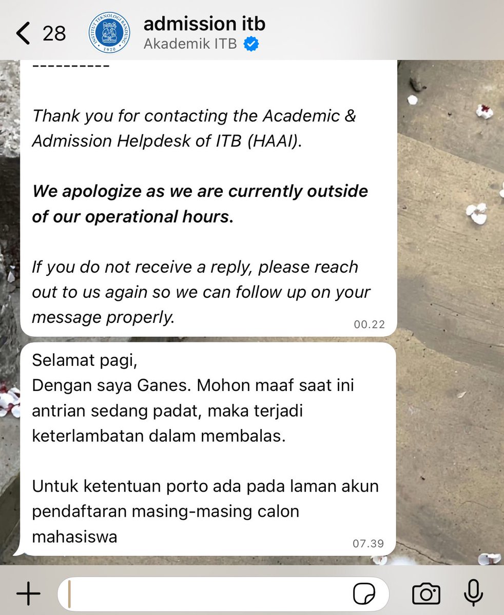 liva arsi itb’26 ༄ tweet media