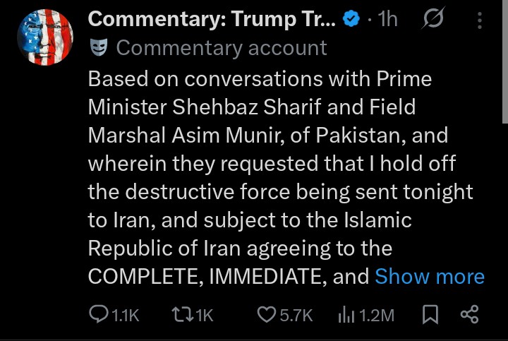 Meem_Memoona's tweet photo. Alhamdulillah ❤️ 
We have saved the world from WW3 🇵🇰
#WW3 #Pakistan https://t.co/pcacgEgBrb