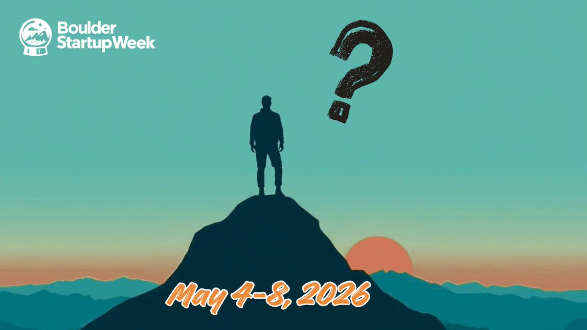 bldrstartupweek's tweet photo. Clue 1:

Our keynote speaker didn’t just pick a lane, they mastered many. Built a high reputation in one world…
then switched gears and competed at the highest level in another. Not many people make that leap.

Even fewer stick the landing.

#BSW26 #boulderstartupweek #boulder https://t.co/ikB2ICJStX