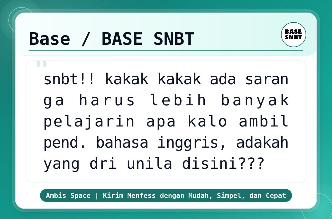 BASE SNBTFESS tweet media