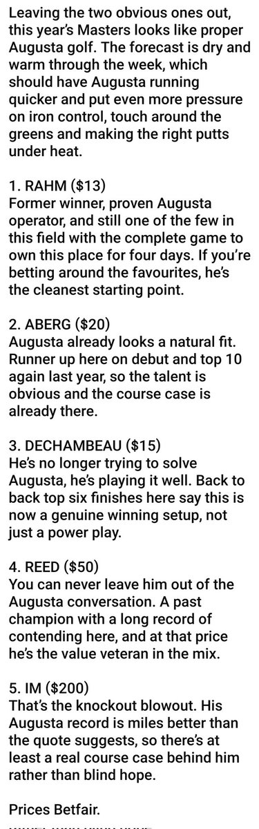 yardbydoff's tweet photo. Augusta 2026 ⛳ https://t.co/4ZhPOdkVBv