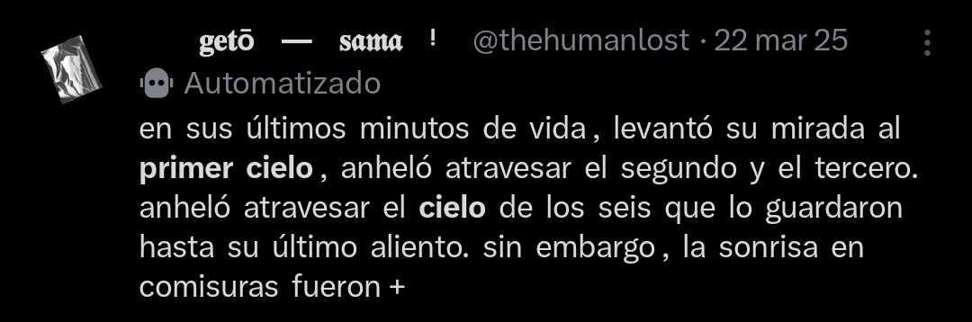 ᅠᅠ 𝐠𝐞𝐭ōᅠ—ᅠ𝐬𝖆𝖒𝖆ᅠᵎᅠ tweet media