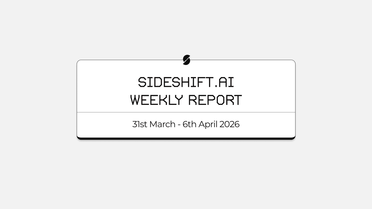 SideShift.ai - Direct to Wallet Trading tweet media