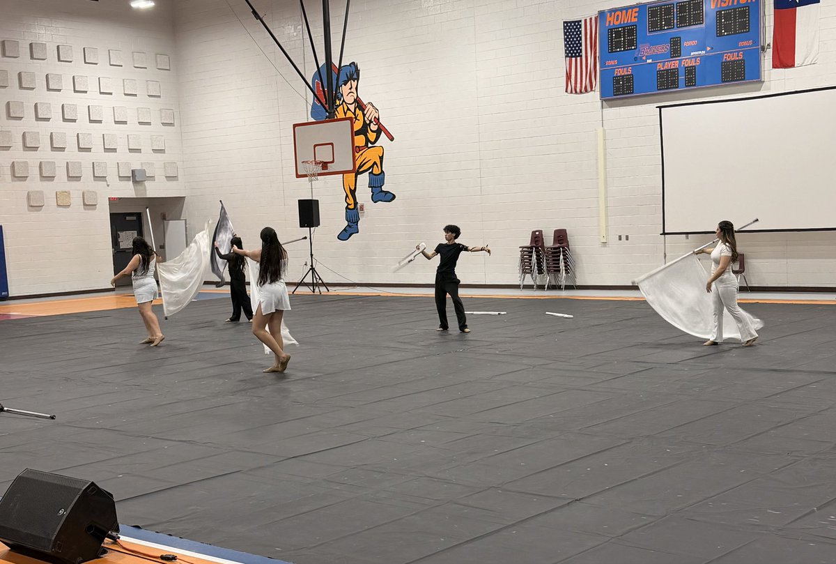 Americas_HS's tweet image. ✨ What a breathtaking evening at our Flags Colorguard Spring Recital @Americas_HS! 

The grace, precision, and passion on display were absolutely beautiful. 
#ProudPrincipal