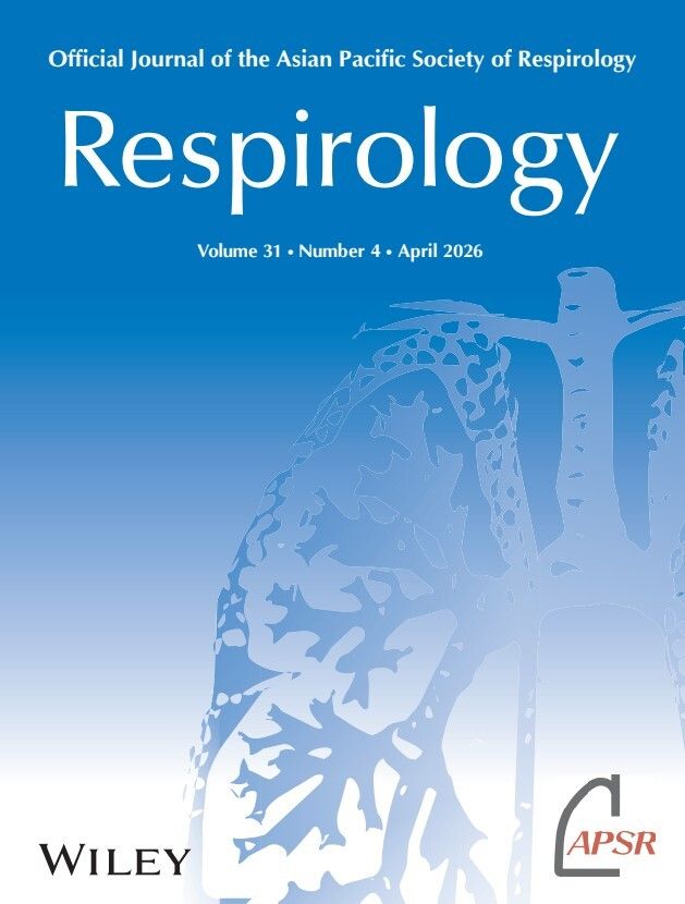 APSRapsr's tweet photo. The April 2026 issue of Respirology is now available online:
https://t.co/ZK7oAX4daI https://t.co/VmAlRNbhvD