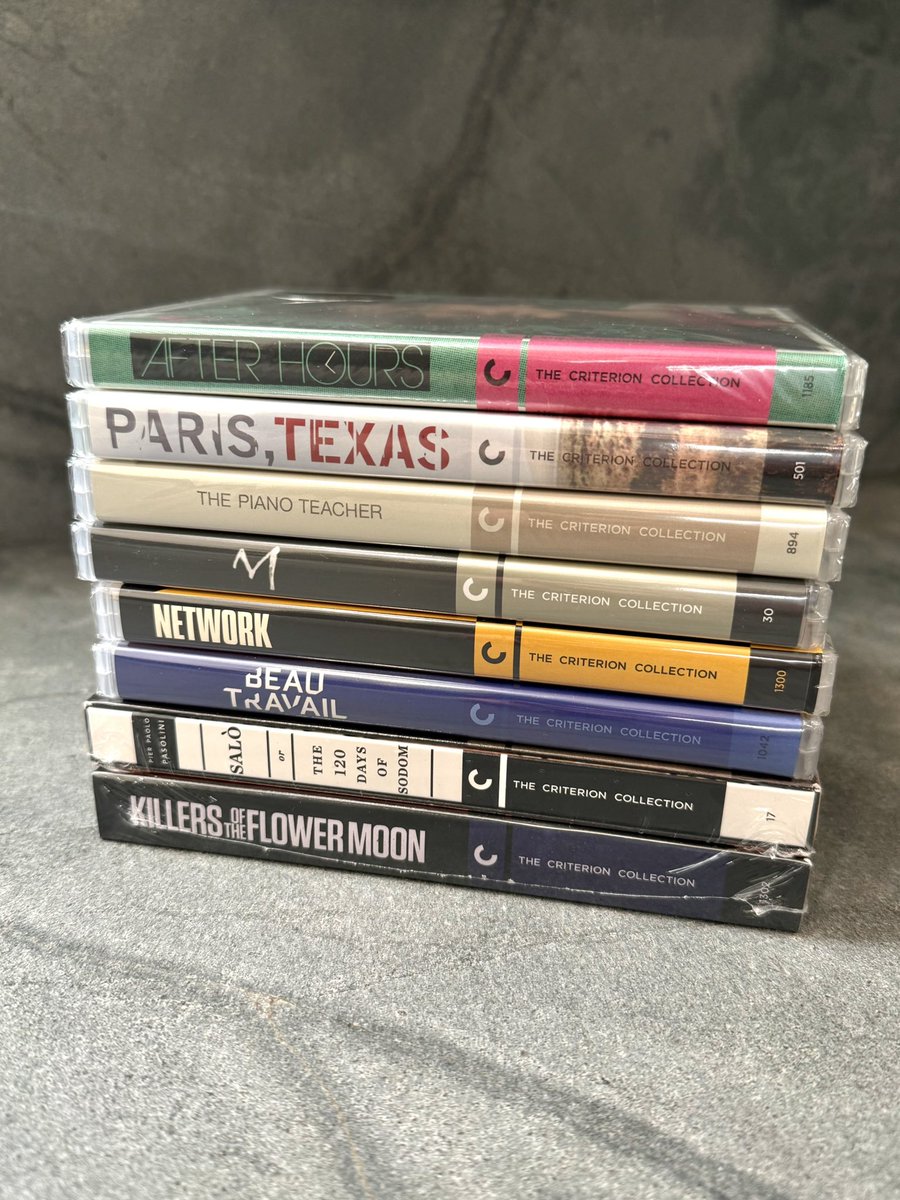 now that i’m the last person to get their criterion flash sale order, what do i watch first??

all first watches (they forgot to send the one i’d seen before)