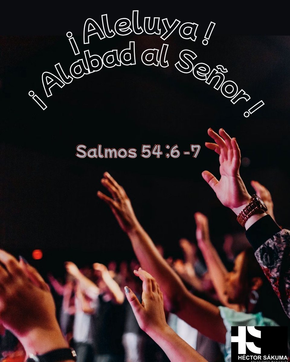 hectorsakuma's tweet photo. La palabra aleluya proviene del hebreo y significa: “alaben ustedes a Yah (Jehová)”. Hoy la entendemos como un poderoso “¡alabad al Señor!”.

Y no importa la circunstancia o el problema… nunca dejaremos de alabarle https://t.co/aZi9uDLfzo