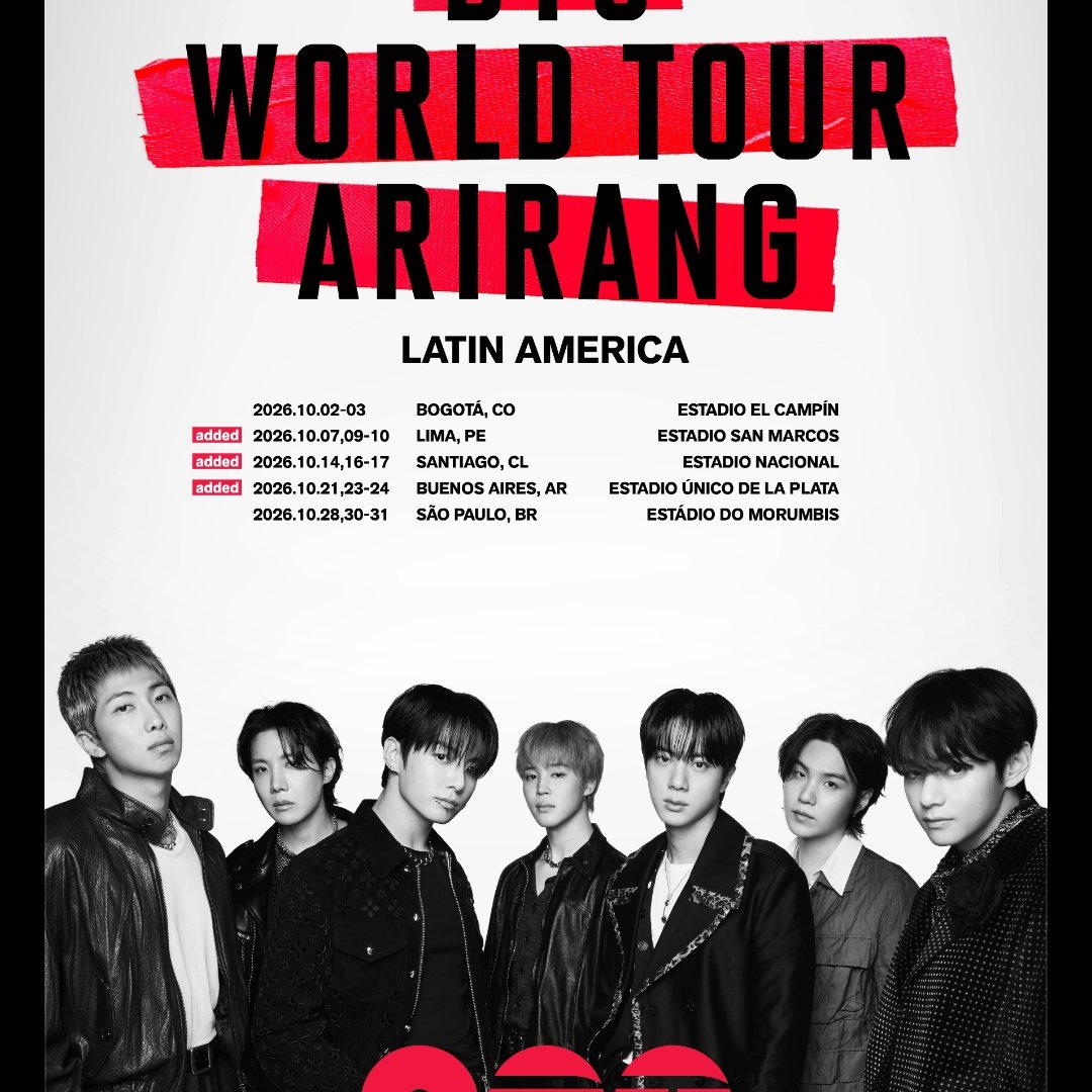 sarirang VA A VER A BTS EN PERÚ tweet media