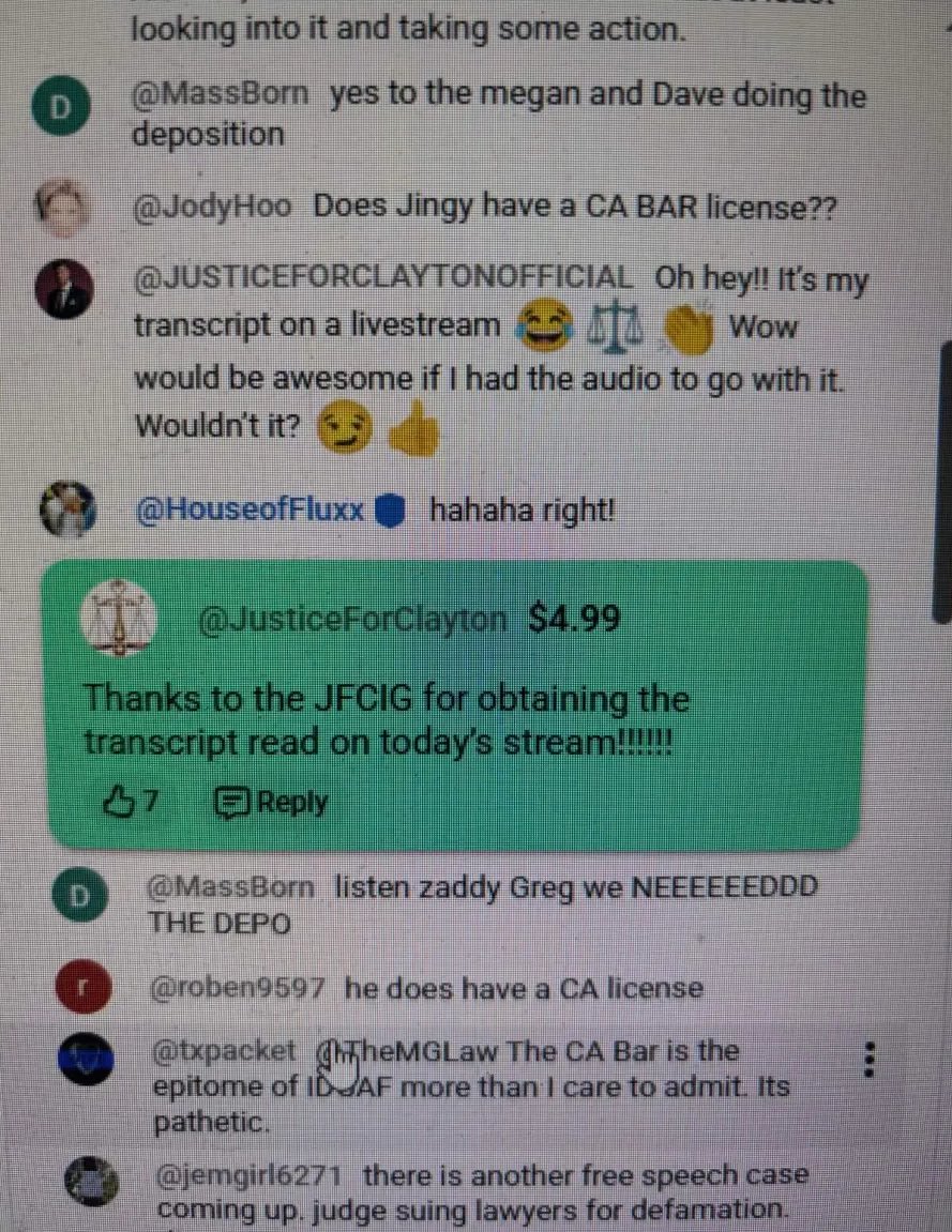 JFCtruthbombs's tweet photo. What if I told you that this #justiceforclayton person on YT is a flunky of the Instagrammer & doesn't mind being confused with @ClaytonsJustice in the least? The same user also is believed to impersonate @VictimsofLMO on YT. #whysoshady #noethics #sothirsty #fail https://t.co/enc7UIx9PZ