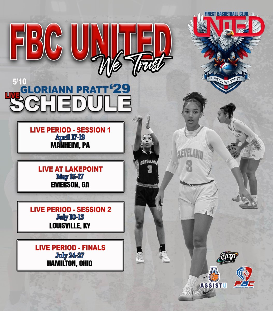 GloriannPratt's tweet photo. ‼️2029 SG/SF‼️
Coachs come check out my game this aau season! We ready..🔥 https://t.co/BsHl8nmQhi
