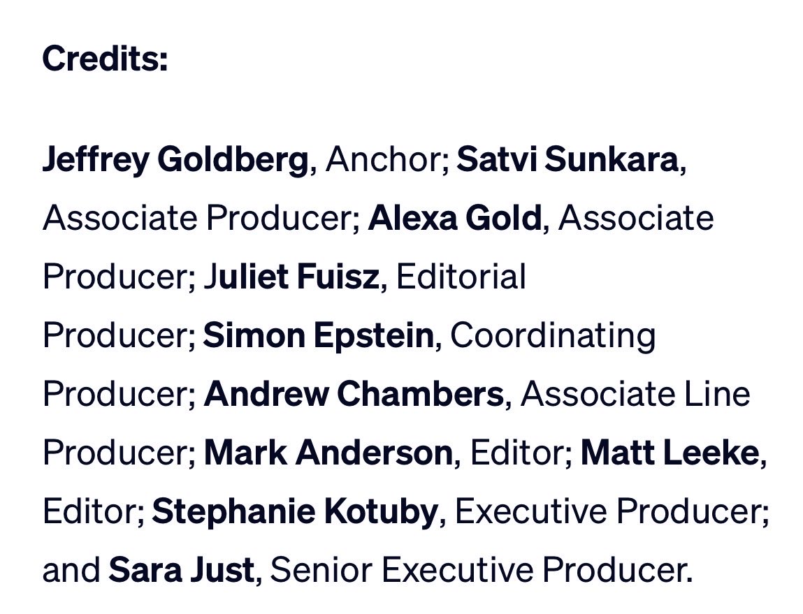 IAmAmnaNawaz's tweet image. And a case study in how to report a story when yourself in the middle of it, as @JeffreyGoldberg did with #Signalgate, led to this Emmy nod for @washingtonweek