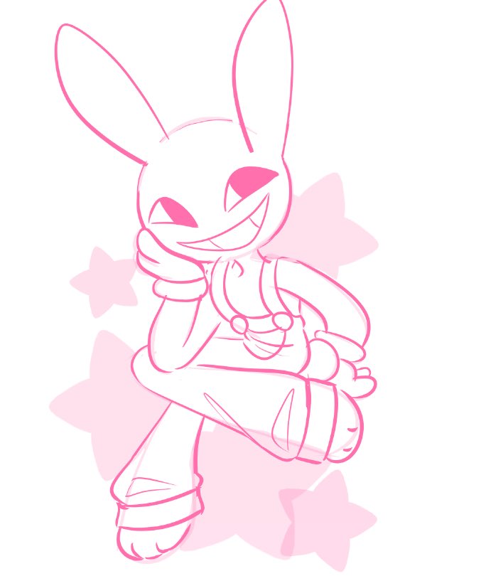 Raggdollii's tweet image. Which Jax keychain sketch do you prefer