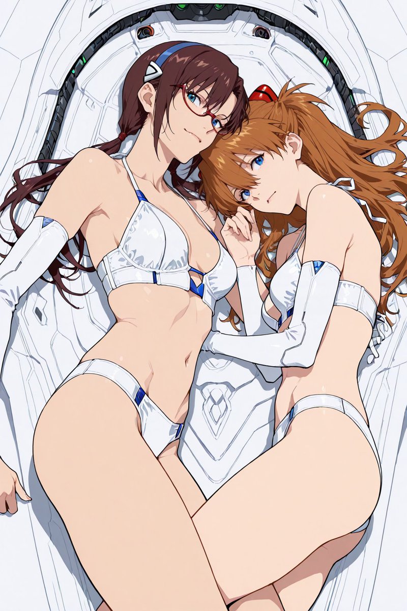 AIart 生成AI (予約/Scheduled) SFW
●マリ アスカ プラグビキニ
●Mari Asuka Plug-Bikini
こんちは～ / Hello～
＃EVANGELION #エヴァンゲリオン 
ビキニだけだとスッキリしすぎますね...
色も中々白ピンクになってくれないし。