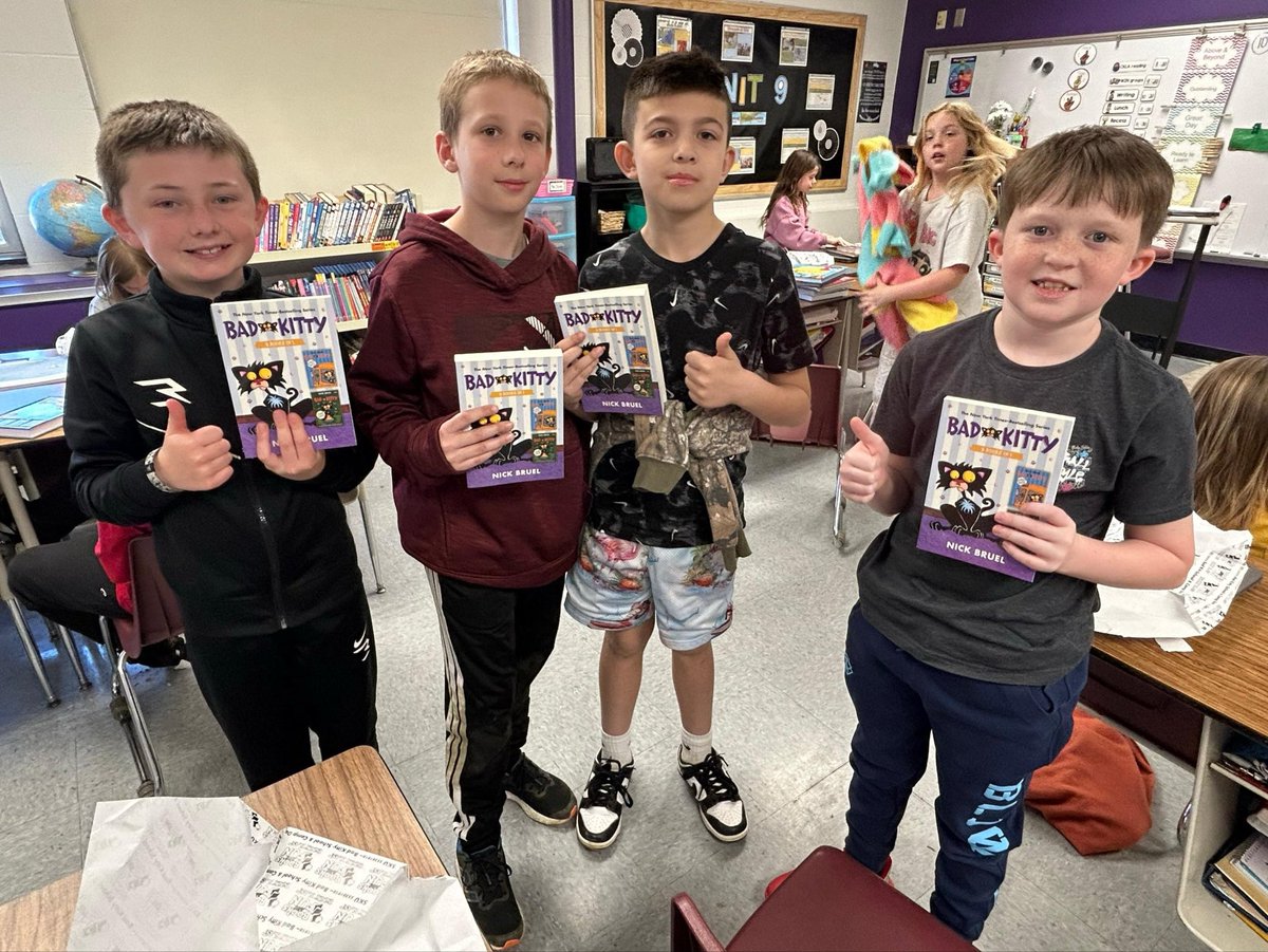 tz_school's tweet image. Book Blast books were distributed today. Everyone received at least one book.  Check out Mrs. Inlow’s class!#bookblast #literacy