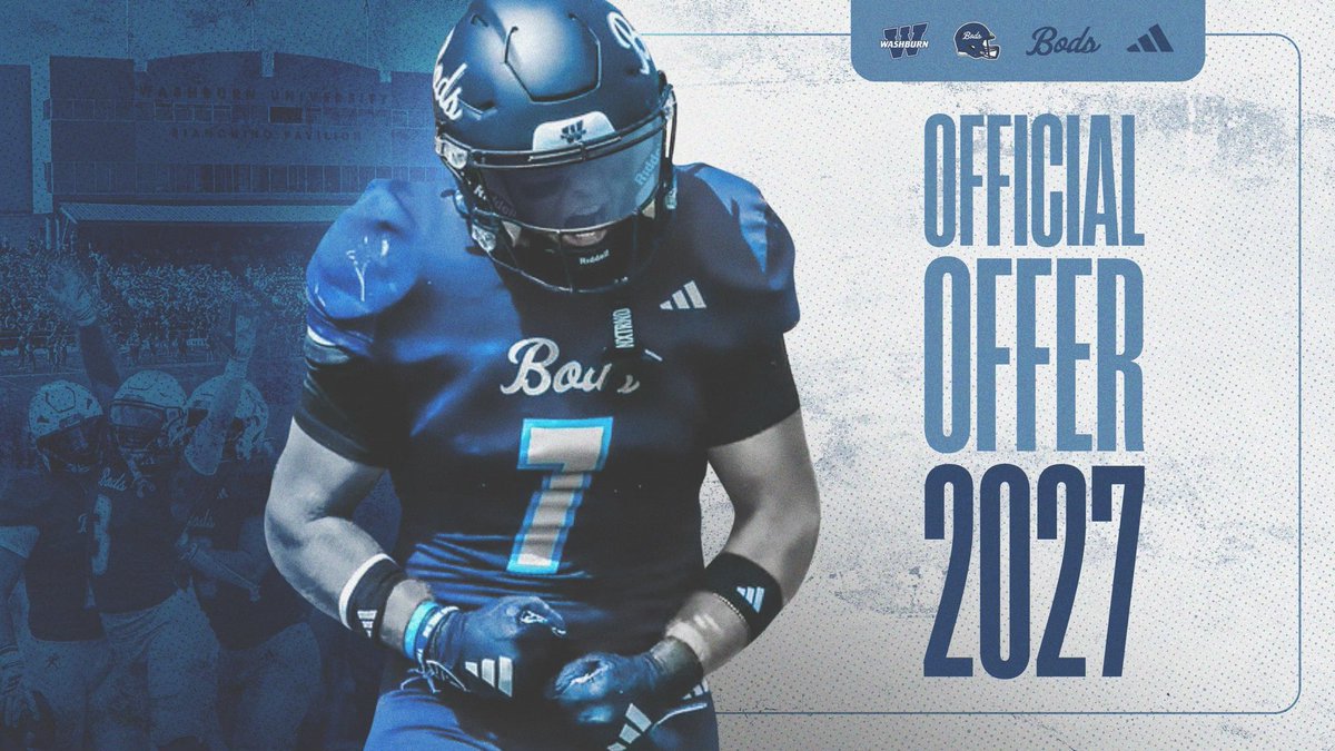 Grateful to receive an offer from Washburn University! <a href="/KambleHaverkamp/">Kamble Haverkamp</a> <a href="/kellen_simoncic/">Kellen Simoncic</a> <a href="/IchabodFTBL/">Washburn Football</a> <a href="/ccpfootball/">Chaminade Football</a> <a href="/GSV_STL/">Gateway Sports Venue</a>