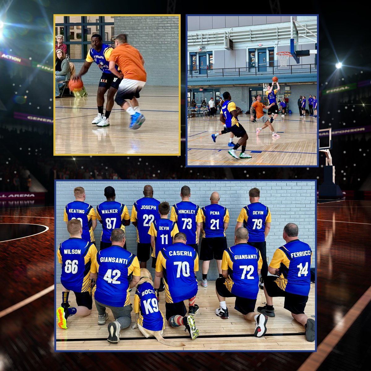 CTCapitolPolice's tweet photo. The SCPD took the court tonight at the 36th Annual John H. Blair Memorial Basketball Tournament at the State Armory. After a hard-fought battle against the Governor’s Detail, SCPD came up just short, falling 29–26 on a last-second three-pointer.

Great game, Governor’s Detail! https://t.co/M0ViOr3KrR