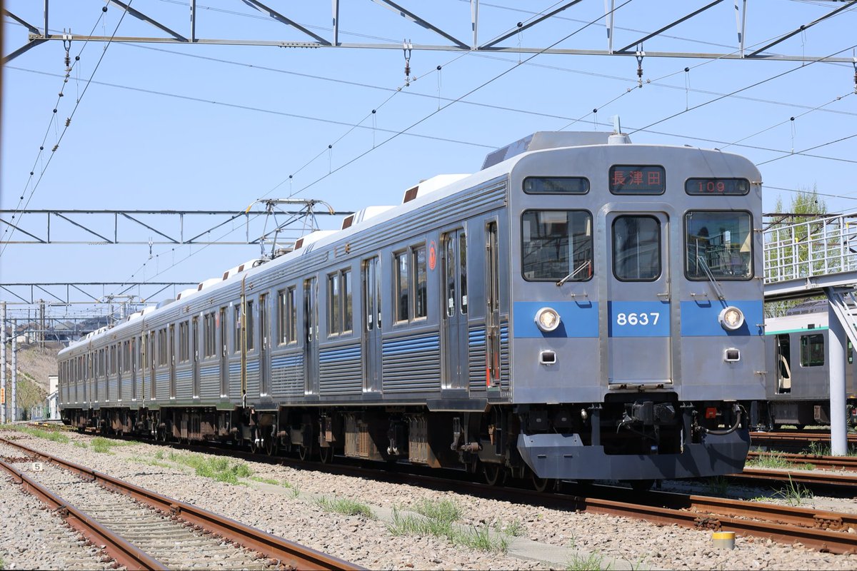 東急8500系の動態保存車、「8637編成」がお披露目されました！