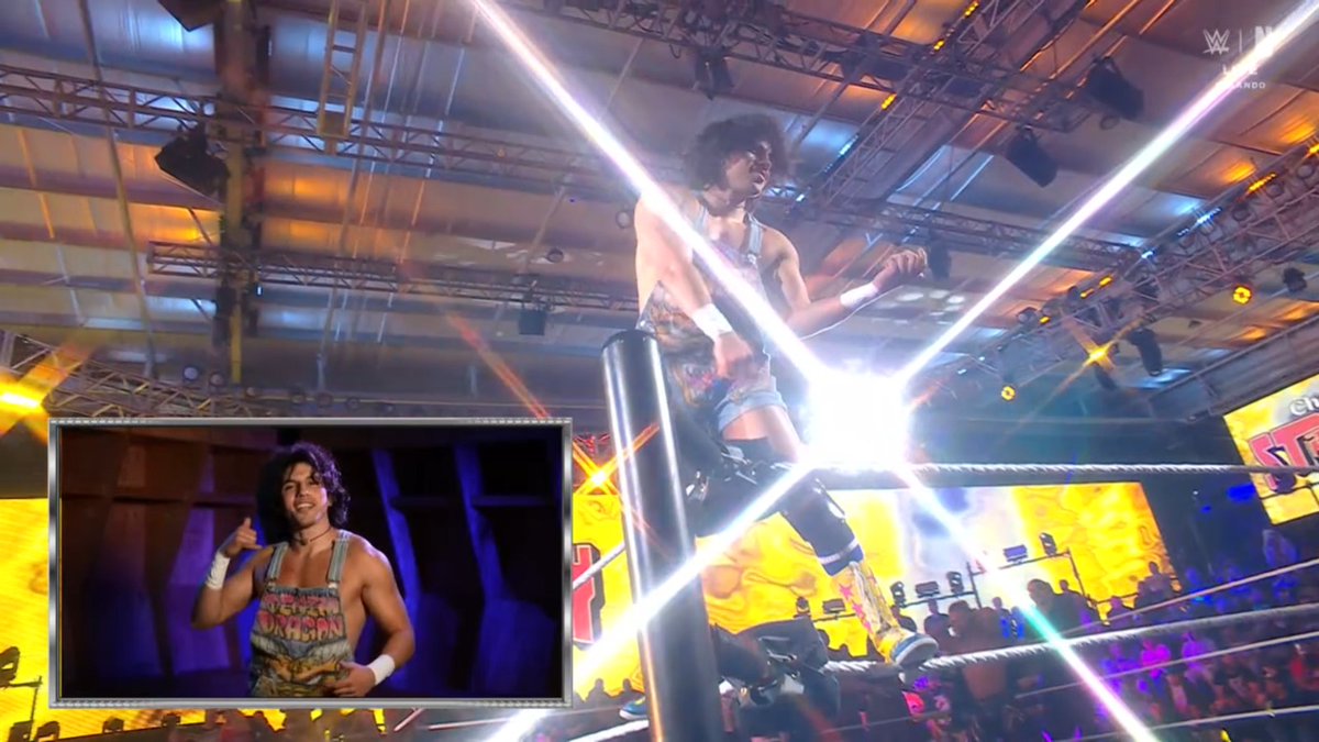 CTOTHELOS77's tweet image. Love that @starb0ycharlie is already making his debut on #NXT. This is a good sign for things to come.