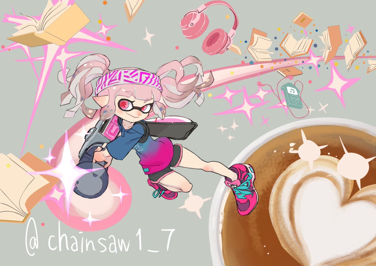 ke_sarami's tweet image. 📚☕️🦑🩷✌️
#絵ーなまん