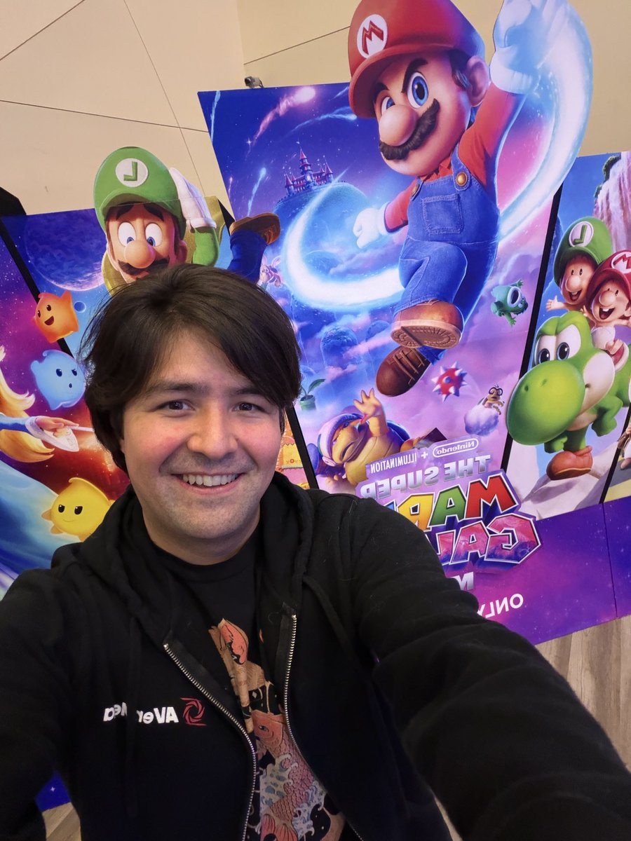 ichibadassTV's tweet photo. Absolutely loved the Super Mario Galaxy movie!!! https://t.co/zr751JKko2