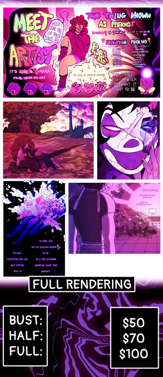 Pierrot_Thing's tweet image. Opened commissions again, I updated a few things.
#opencommissions #artcommissions #artcomms #opencomms #oc #anime #comics #characterdesign #homestuck #originalcharacters #ocart #art #openartcommissions