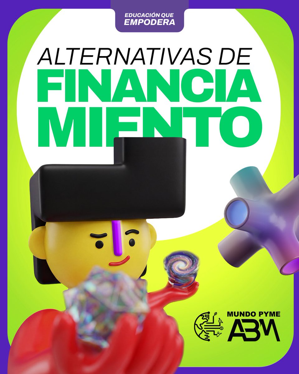 ABMMundoPyME's tweet photo. Existen distintas alternativas de financiamiento que pueden ayudarte a dar el siguiente paso con estrategia y confianza.💸
Te compartimos información clave para que identifiques cuál se adapta mejor a tu negocio 💙🚀
Hacer crecer tu PyME también significa conocer tus opciones 💡 https://t.co/QxsHQlzqoE