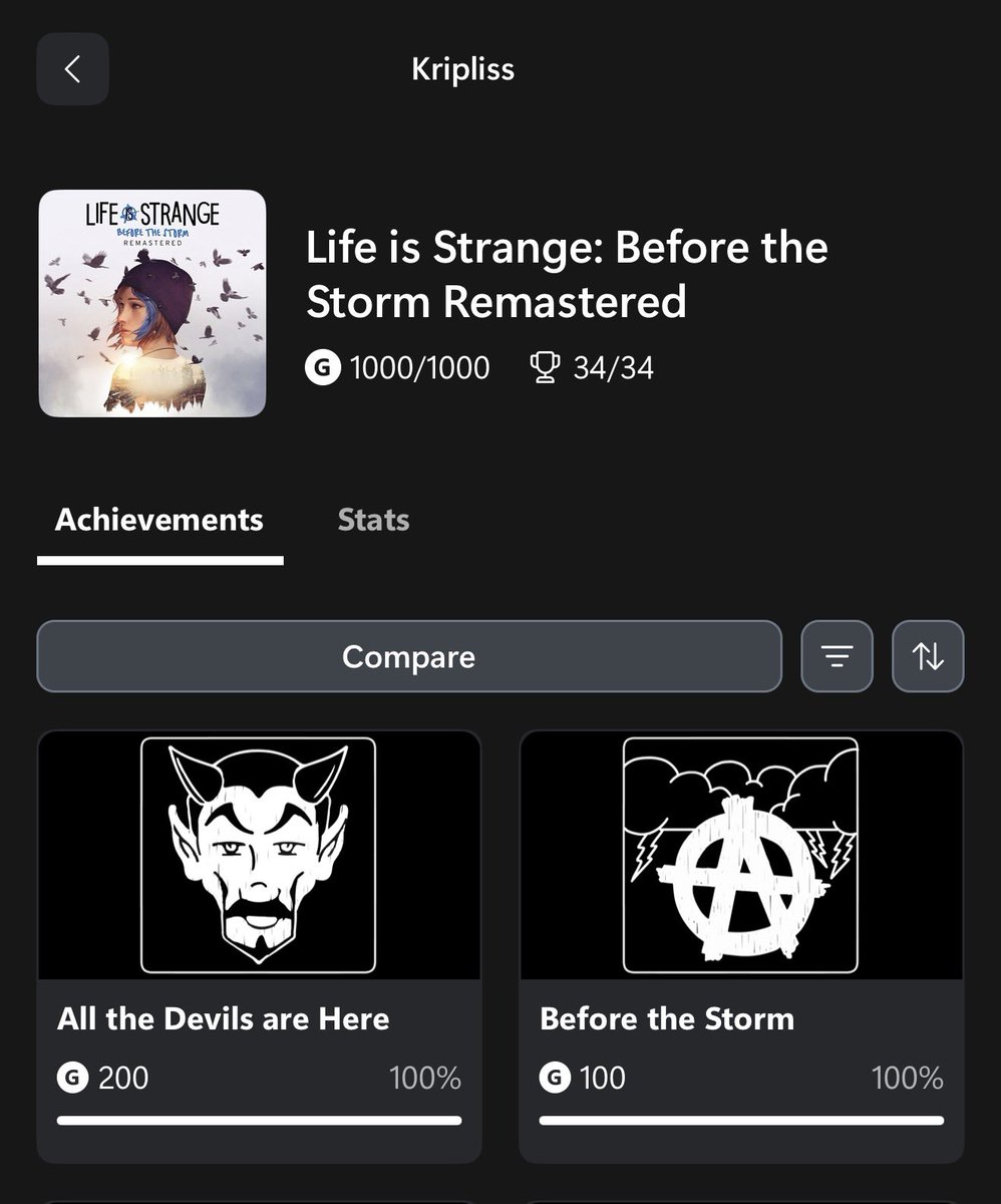 2026 Completion #19
Liz Before the Storm Remastered
#Xbox

Was curious if I’d feel any differently this time around after a replay. But I still feel like it’s a bit drawn out. And slightly on the boring side. Still a good game and like how you experience the lead up to the first