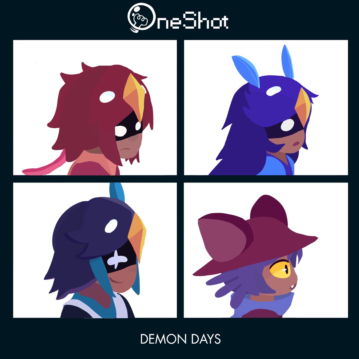 leosteak_'s tweet photo. OneShot + Gorillazz

(I spent 3 WEEKS procastinating on this...)
#oneshot #fanart #oneshotfanart https://t.co/nLuLKSeQlx