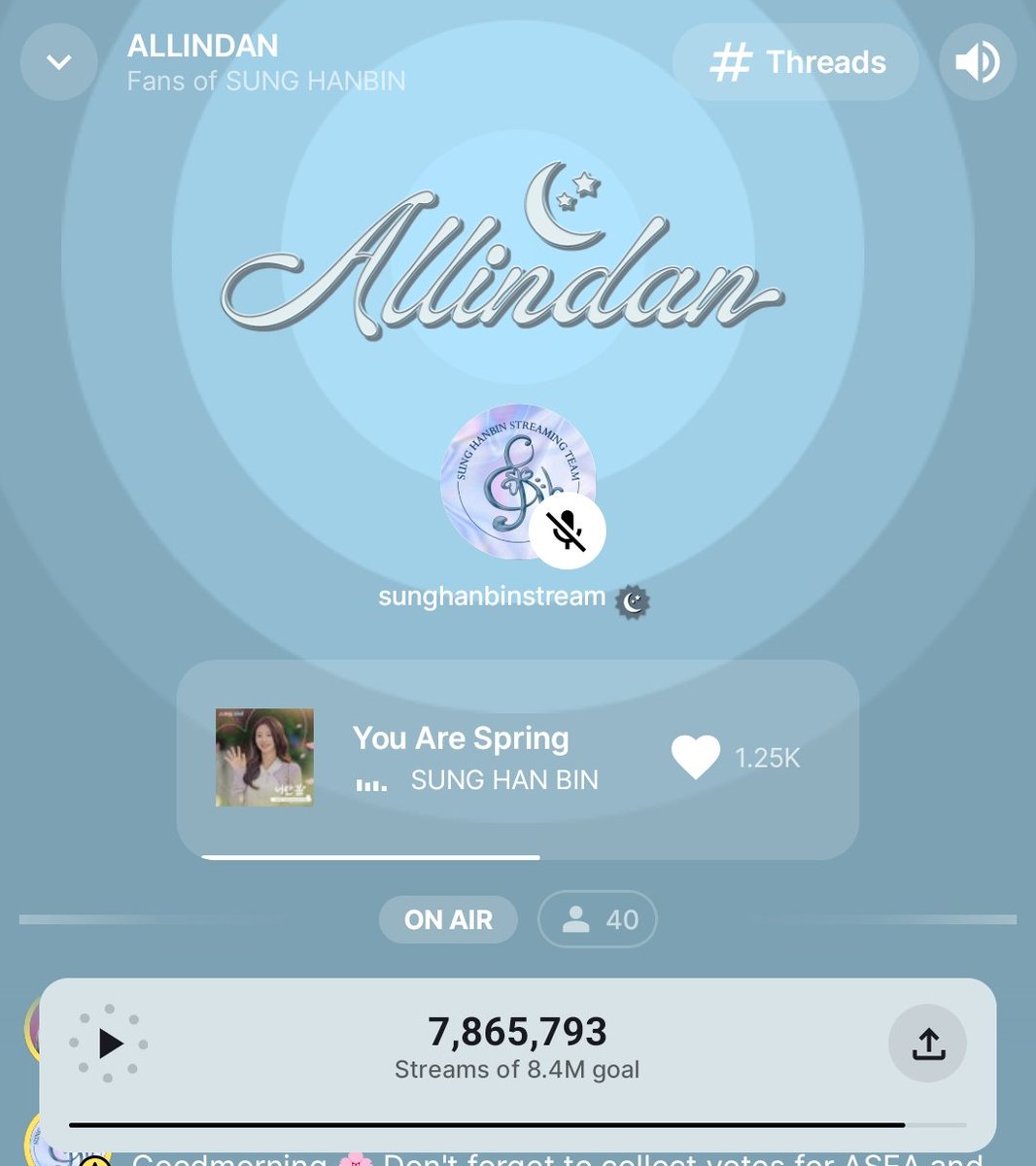 SUNG HANBIN STREAMING TEAM tweet media