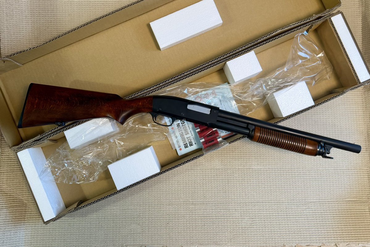 Lightning_toy's tweet image. 届いた-！ #toygun #Remington #31RS