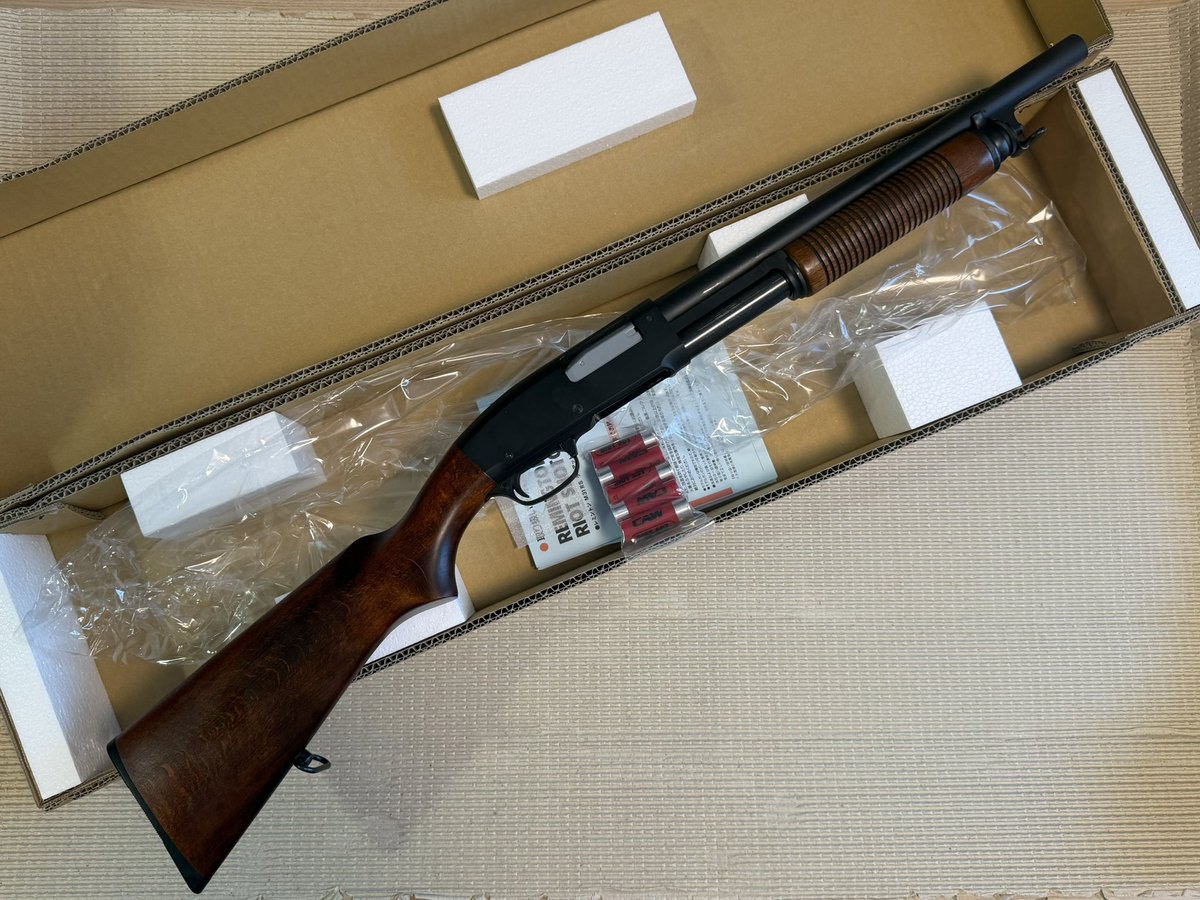Lightning_toy's tweet image. 届いた-！ #toygun #Remington #31RS