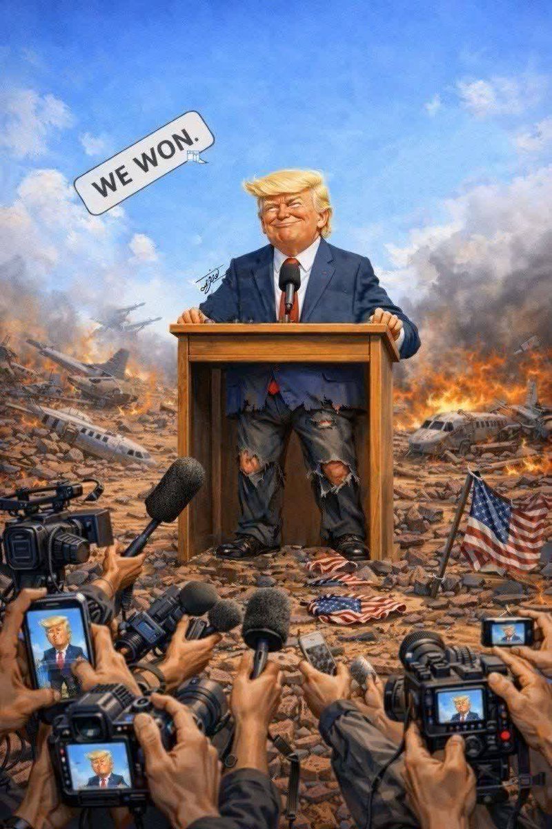 #DonaldTrump now: WE WON!