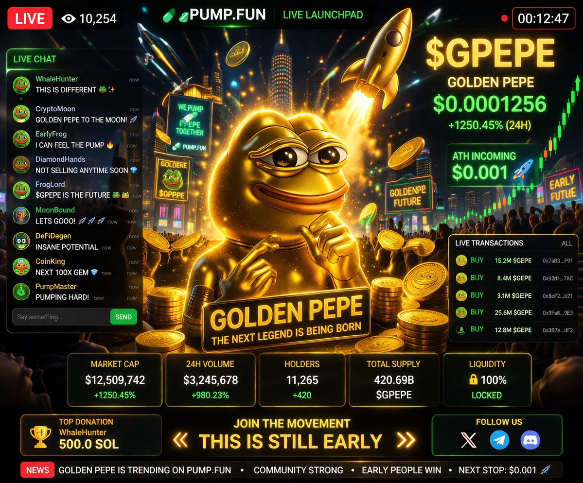 GoldenPepeCoin tweet media